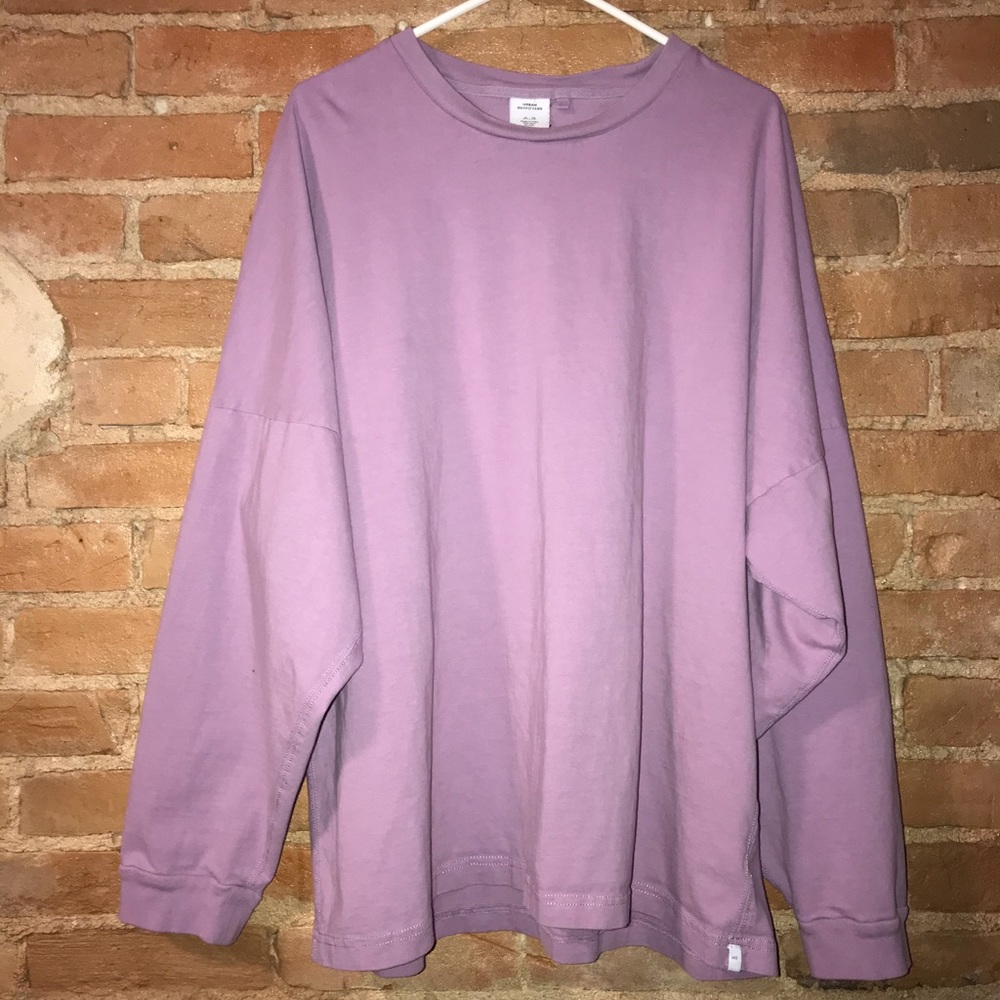 Urban Outfitters Lavender Long Sleeve Shirt